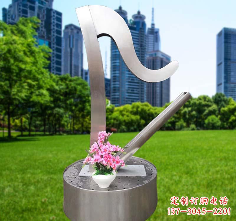聊城不锈钢竖琴雕塑艺术的精髓