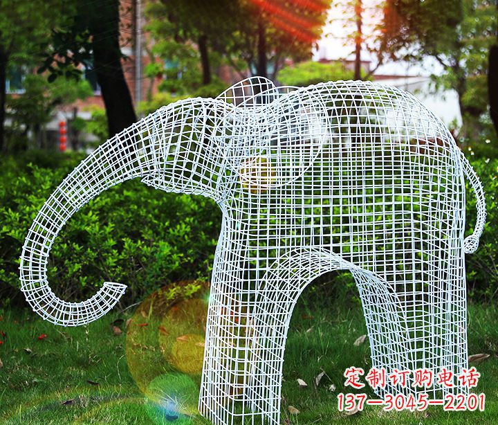 聊城不锈钢大象雕塑给城市带来美丽的艺术
