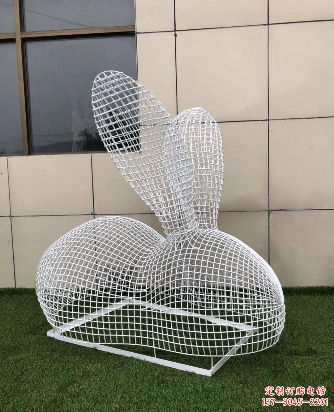 聊城不锈钢镂空动物雕塑精致美观的艺术品