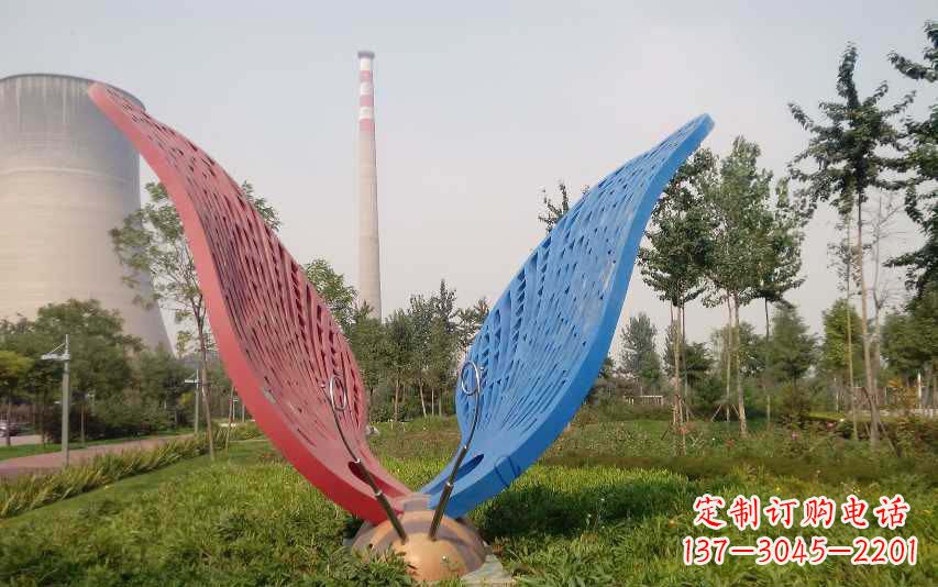 聊城不锈钢镂空七星瓢虫雕塑