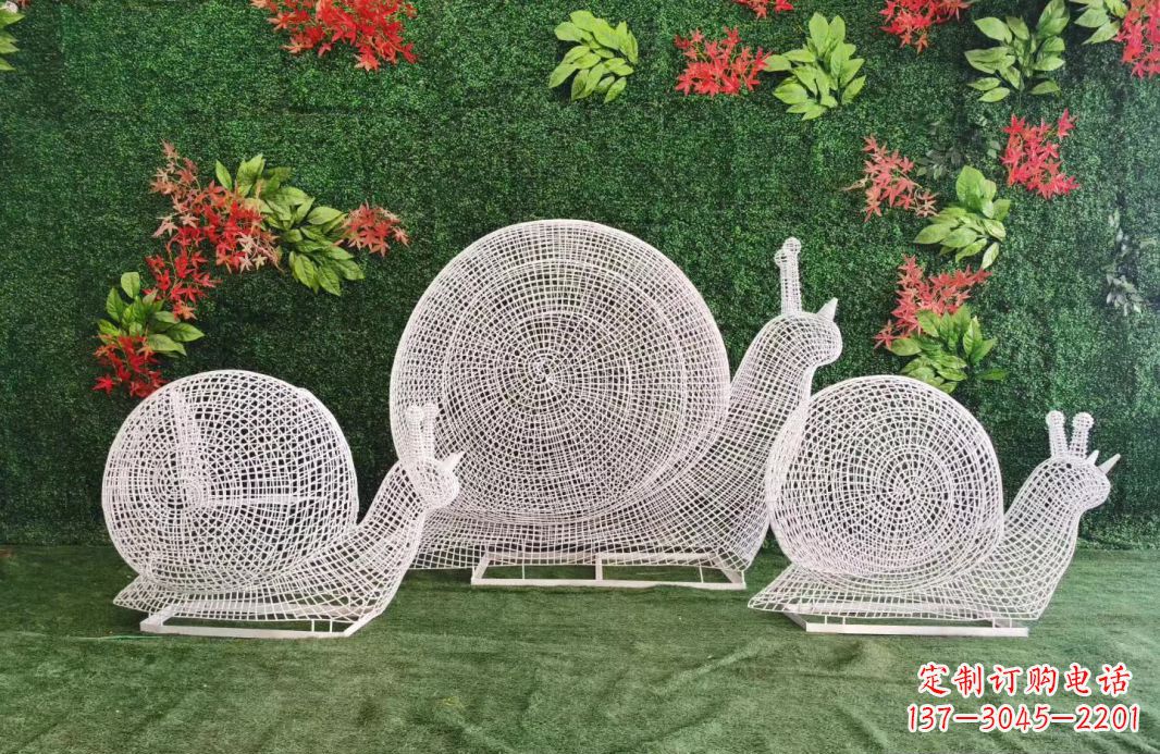 聊城不锈钢镂空蜗牛雕塑艺术技艺的精致之美