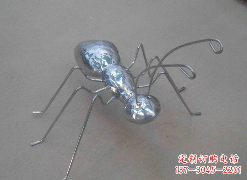 聊城不锈钢蚂蚁公园动物雕塑一种具有艺术价值的蚂蚁雕塑