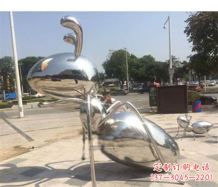 聊城不锈钢蚂蚁雕塑艺术与自然的完美结合