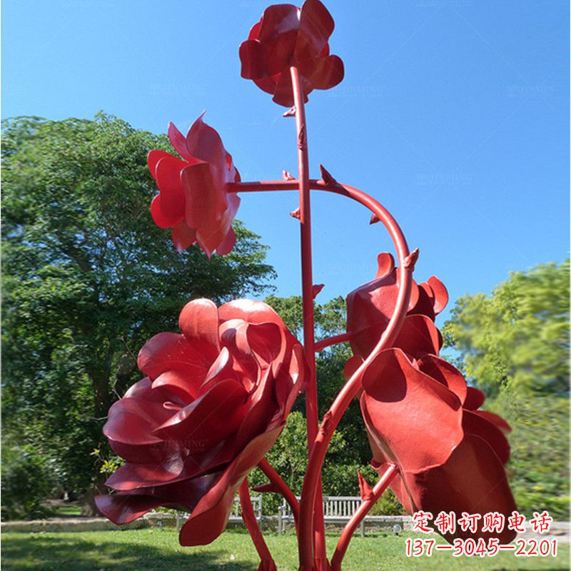 聊城玫瑰雕塑艺术的精美表达