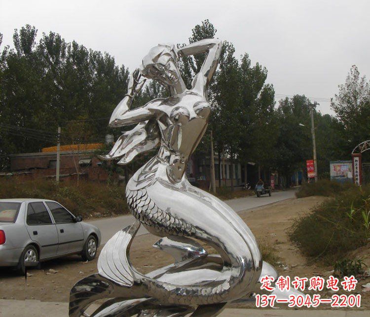 聊城海豚雕塑——精美的艺术品