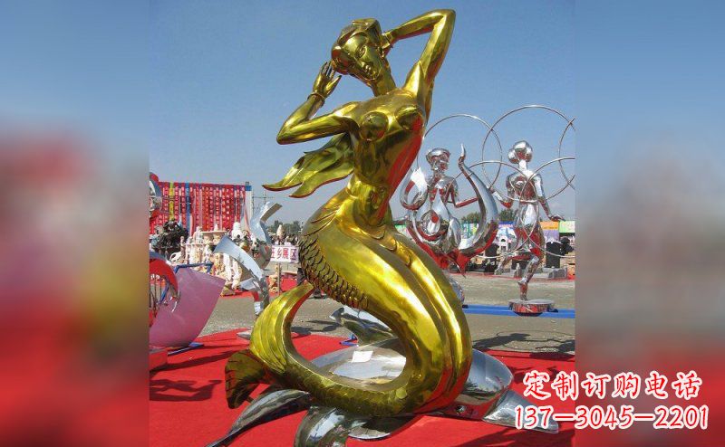 聊城海底美人鱼雕塑
