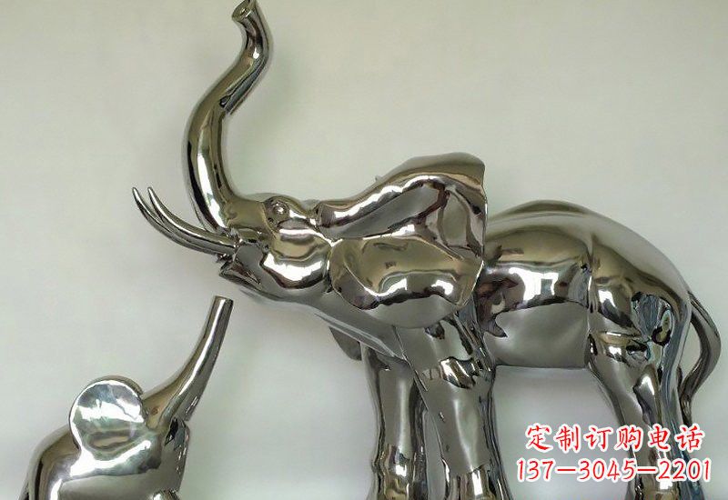 聊城不锈钢大象雕塑