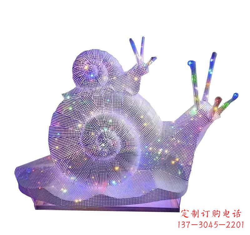 聊城不锈钢蜗牛雕塑一件精美的艺术品