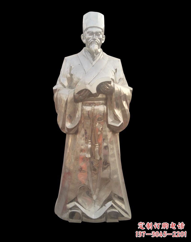 聊城李时珍雕塑——致敬传奇医学家