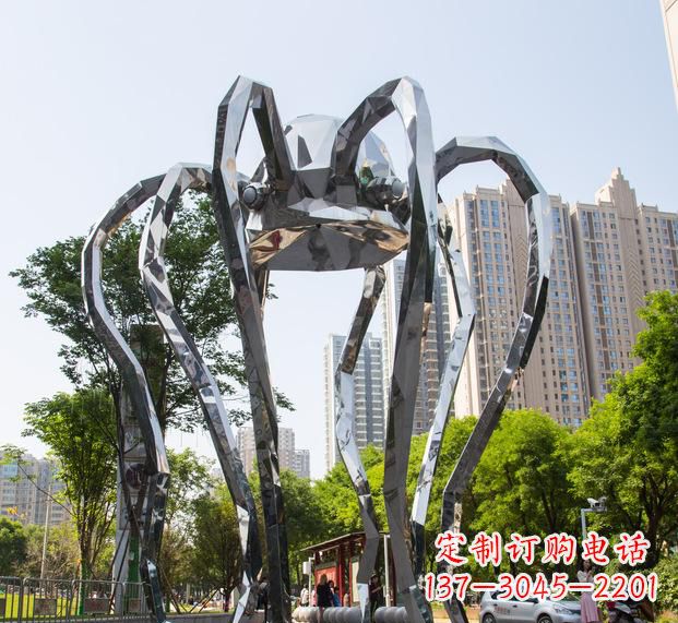 聊城精致的不锈钢螃蟹雕塑