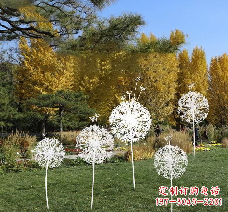 聊城不锈钢蒲公英景观雕塑艺术与美的完美结合