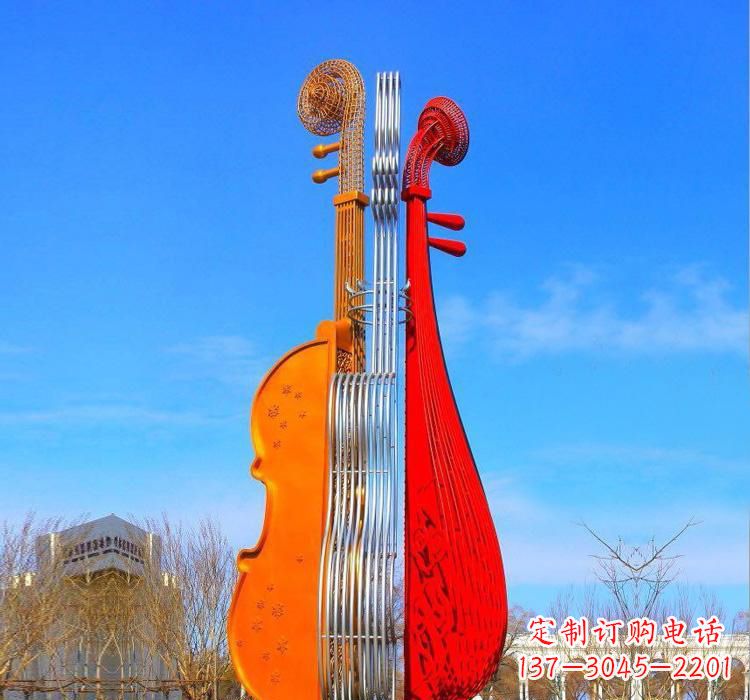 聊城钢琴雕塑灵魂之声