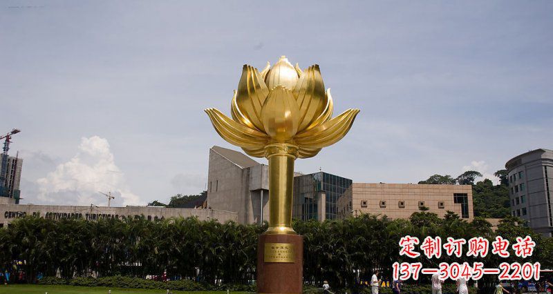 聊城不锈钢莲花雕塑——精美的艺术品