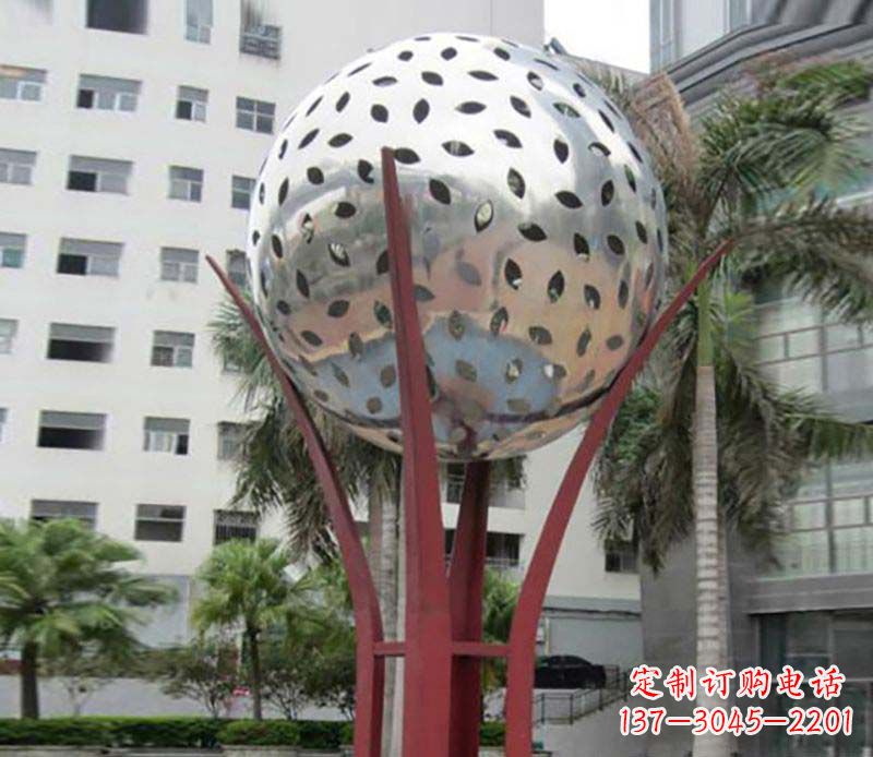 聊城镂空树叶雕塑——给校园景观增添灵动之美