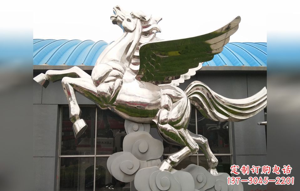 聊城不锈钢飞马雕塑艺术的精髓