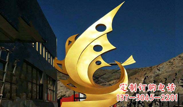聊城不锈钢铁艺凤凰雕塑精美绝伦
