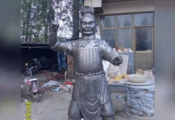 聊城不锈钢四大天王雕塑神圣守护者