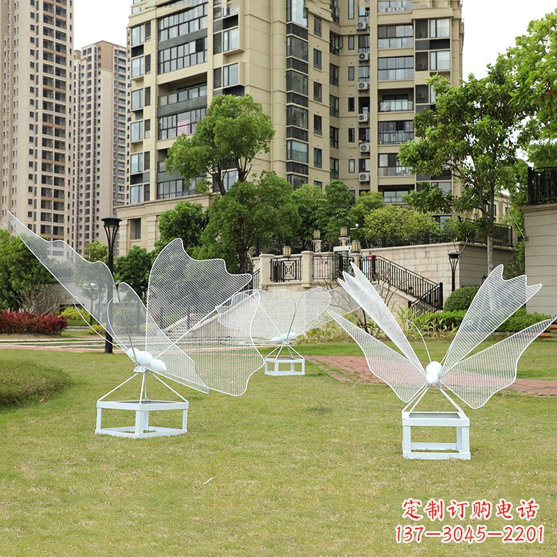 聊城不锈钢铁艺蝴蝶精美雕塑艺术