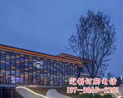 聊城不锈钢网状蝴蝶雕塑——精美而优雅