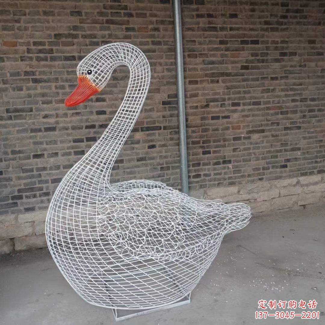 聊城精致的不锈钢天鹅雕塑