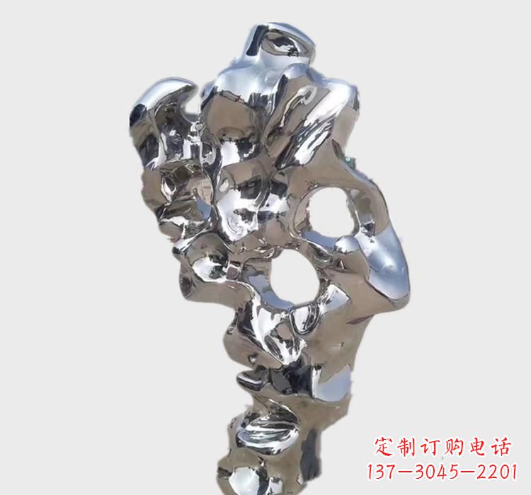 聊城不锈钢太湖石雕塑艺术的精致表现