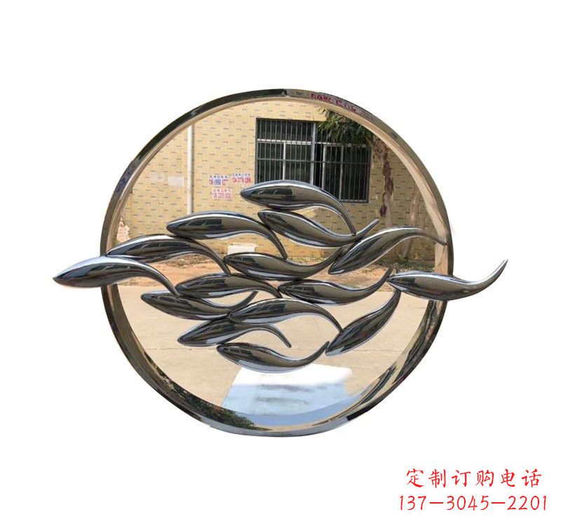 聊城不锈钢圆环雕塑精美完美的艺术之作