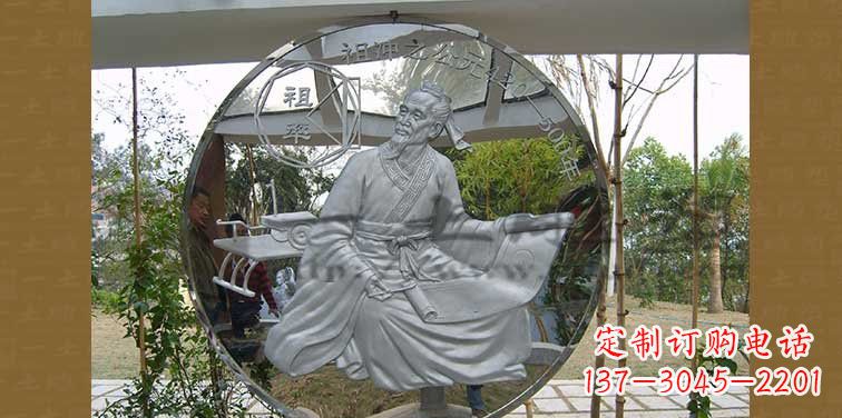 聊城青铜像祖冲之雕塑