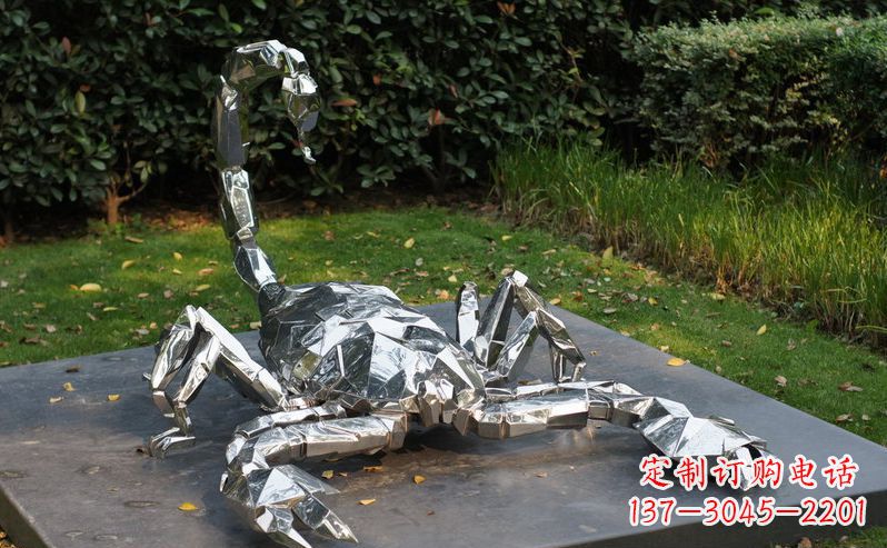 聊城不锈钢蝎子雕塑