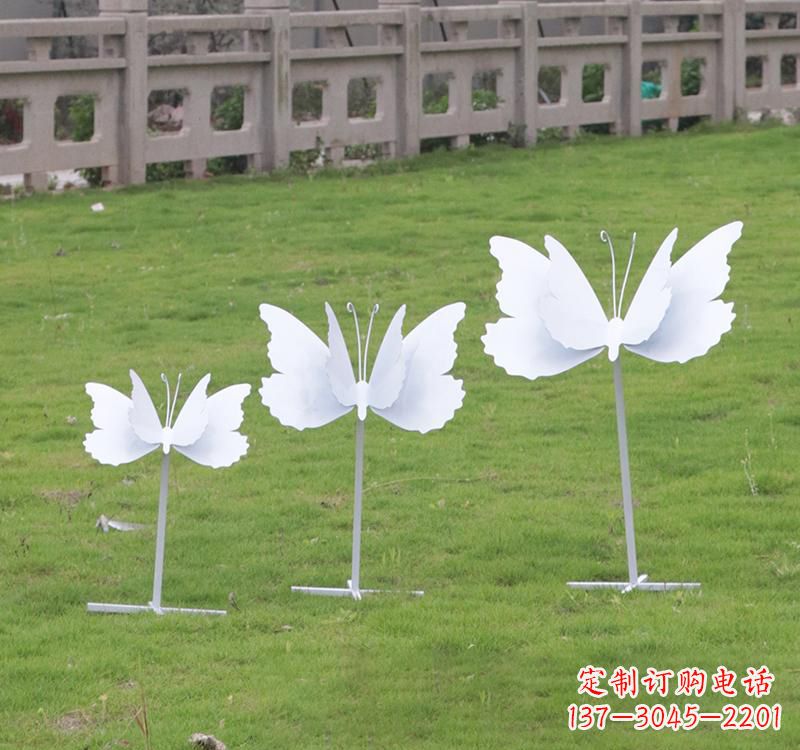 聊城不锈钢艺术之美蝴蝶雕塑