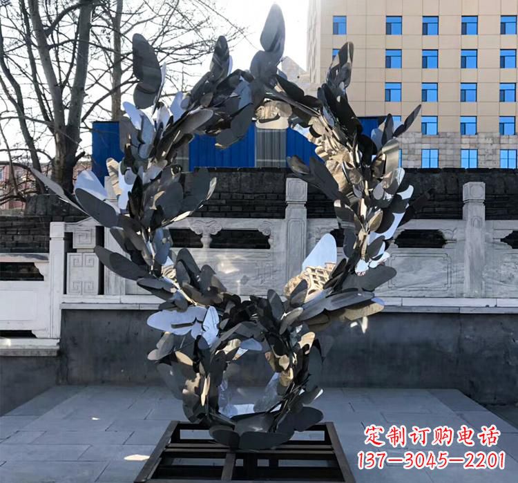 聊城不锈钢蝴蝶之美——不锈钢艺术蝴蝶景观雕塑