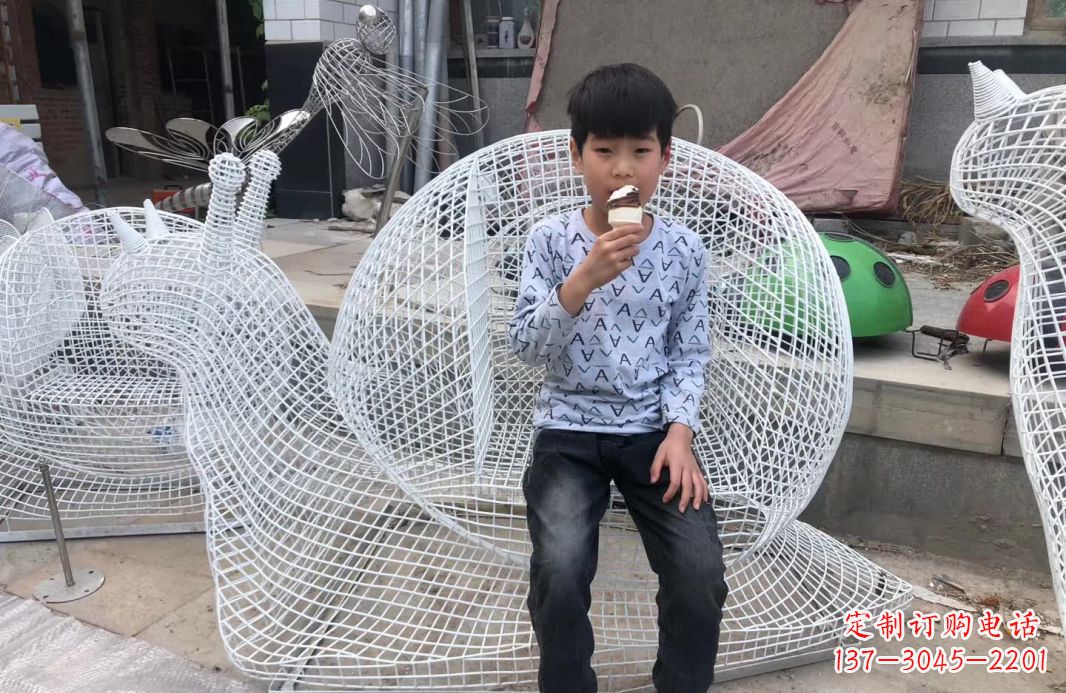 聊城精美不锈钢蜗牛雕塑