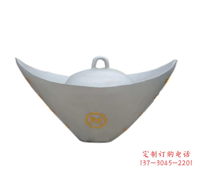 聊城非凡的不锈钢元宝雕塑