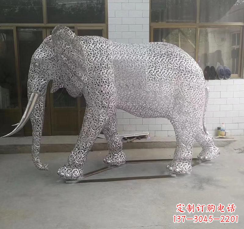 聊城不锈钢大象雕塑它的魅力无限
