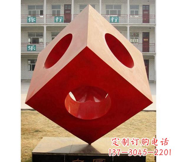 聊城不锈钢魔方雕塑展现精致与艺术