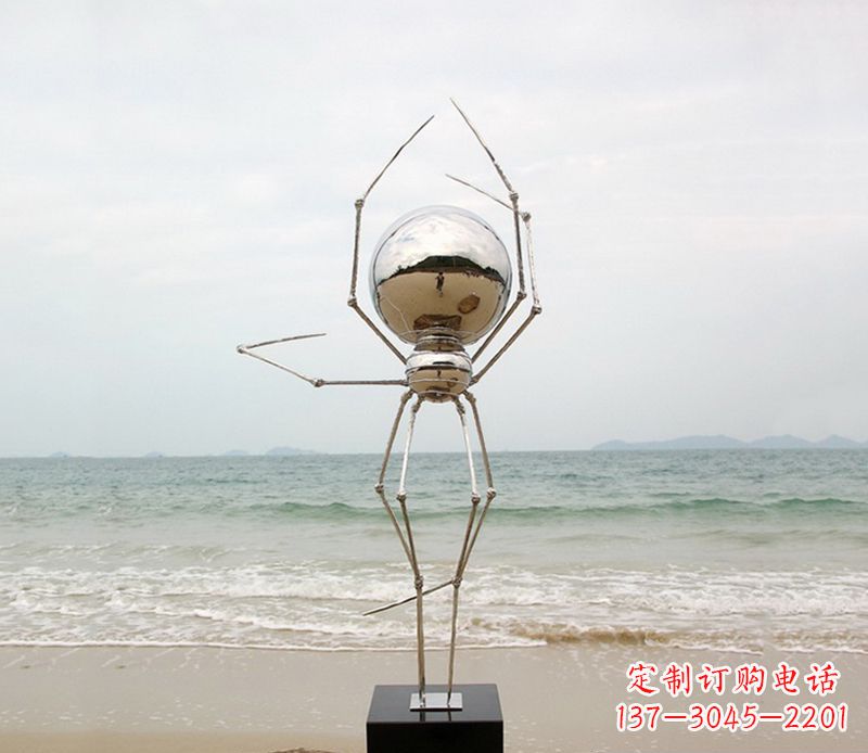 聊城不锈钢的蜘蛛侠雕塑