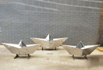 聊城不锈钢元宝雕塑精致的艺术品