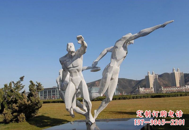 聊城不锈钢运动员雕塑一种艺术的象征