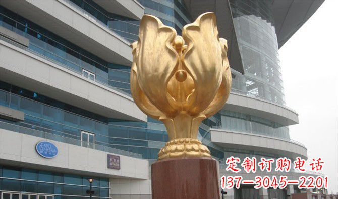 聊城不锈钢紫荆花之美