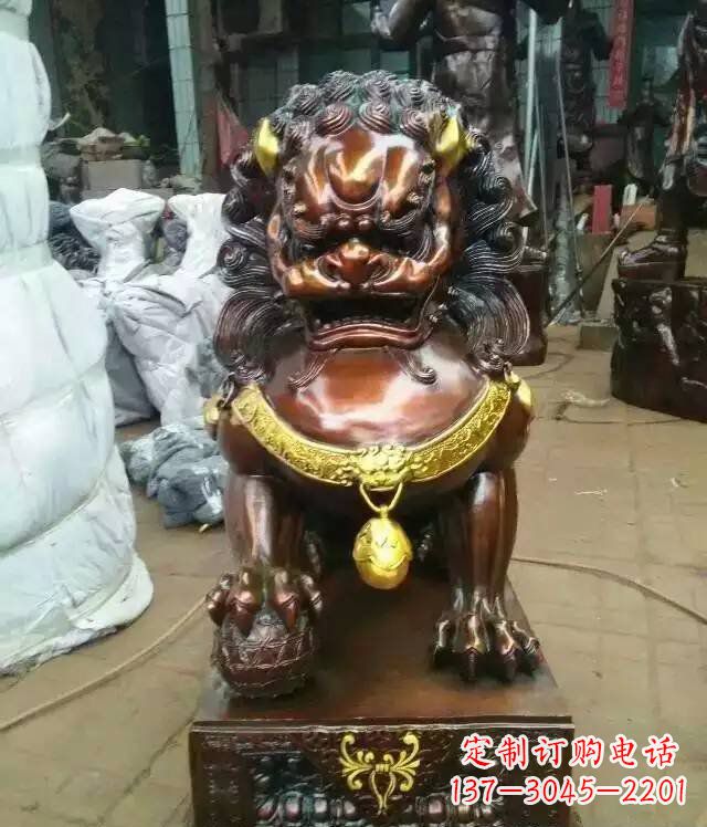 聊城狮子铜雕——一件传承着历史沉淀的艺术品