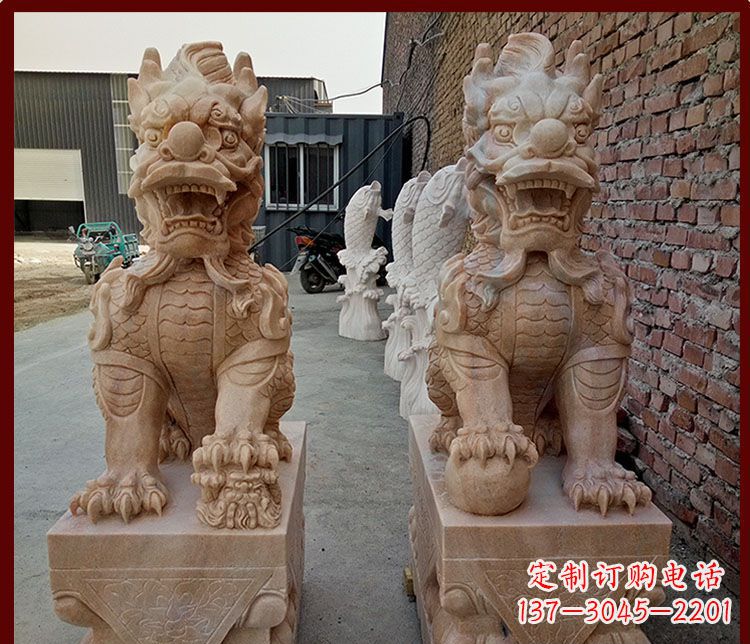聊城麒麟门口雕塑——传承古老文化的精灵