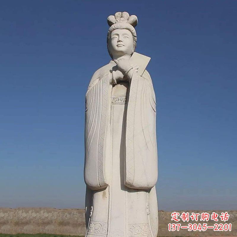 聊城蔡文姬——象征着东汉文学荣耀的雕像