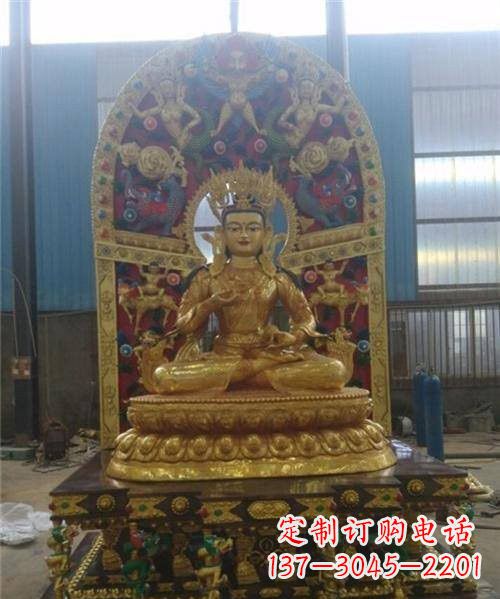 聊城藏佛像铜雕