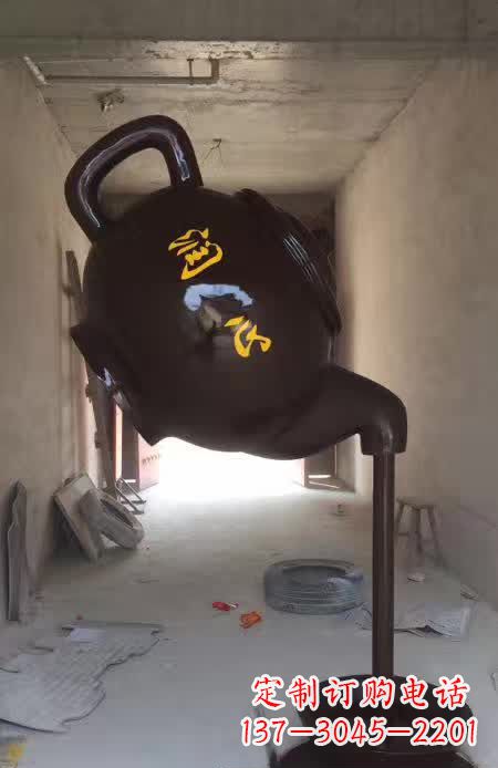 聊城茶壶景观铜雕