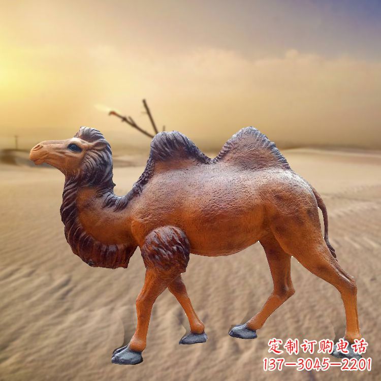 聊城仿古茶马古道骆驼雕塑的精美绝伦