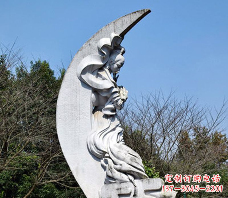 聊城嫦娥奔月传承中国传统文化的雕塑之美