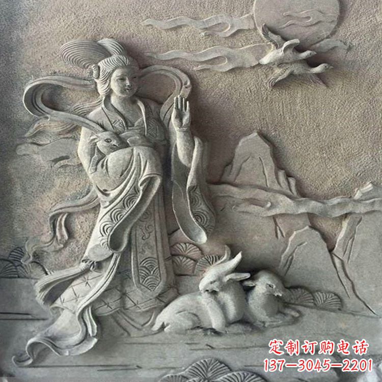 聊城月神太阴星君嫦娥雕塑