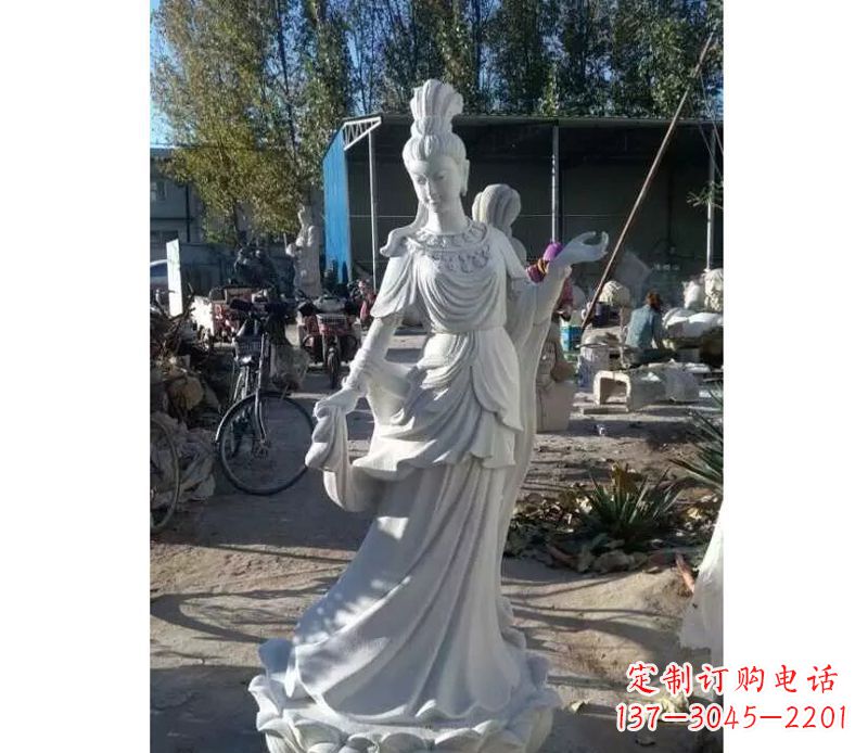 聊城传奇女神嫦娥的雕塑