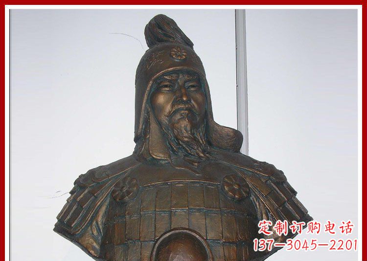 聊城成吉思汗雕塑——经典经久不衰