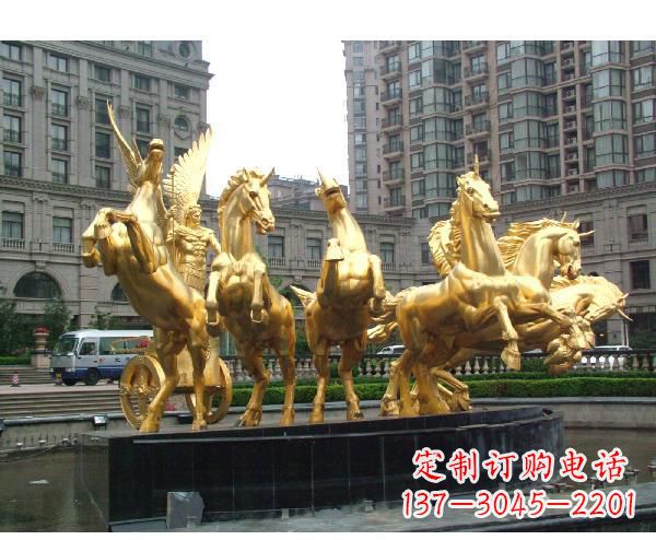 聊城阿波罗的象征——青铜雕塑