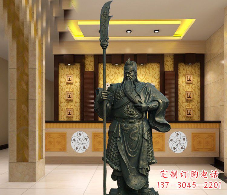 聊城关公雕塑——传承弘扬中华文化